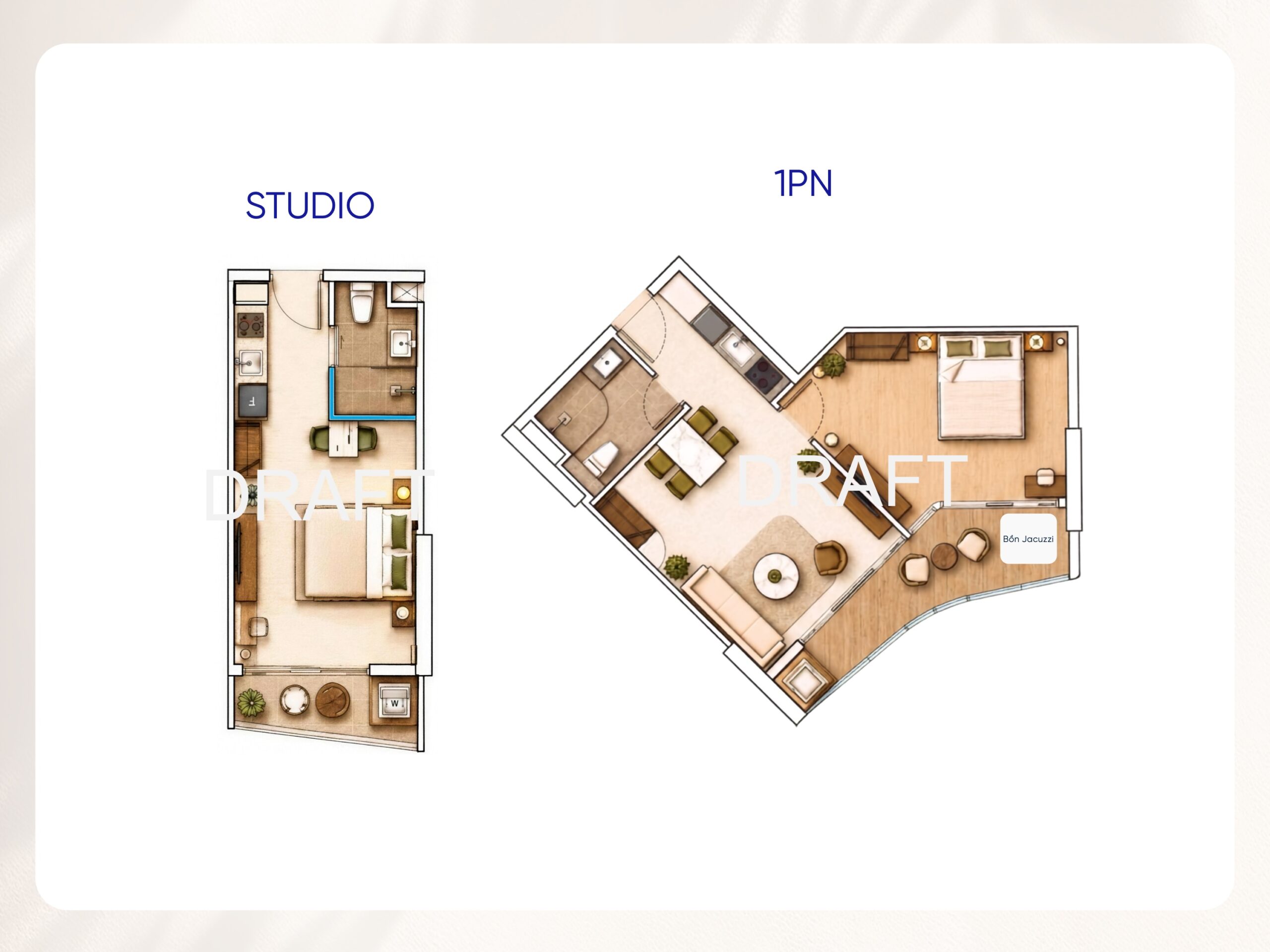 Căn Studio Vega Alora